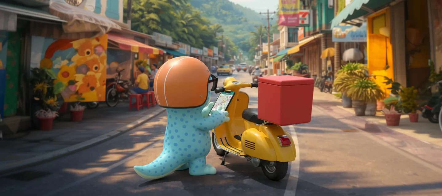 Geko food delivery hero banner